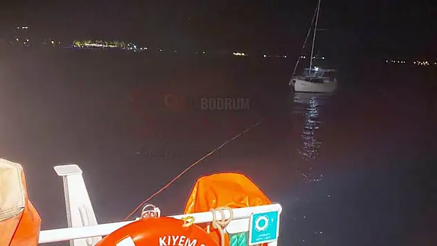 Motor Arızası Yapan Tekneyi KIYEM Ekipleri Kurtardı