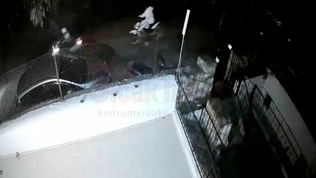 Motosiklet Hırsızları Kameralara Yakalandı