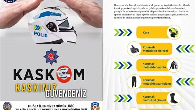 Motosiklet Kazalarına Karşı 'KASK-O-M' Projesi Hayata Geçirildi