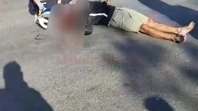 Motosiklet Sürücüsü Kazada Ağır Şekilde Yaralandı