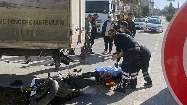 Motosiklet Sürücüsü Kazada Hayatını Kaybetti
