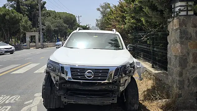 Motosiklet Sürücüsü Kazada Yaralandı