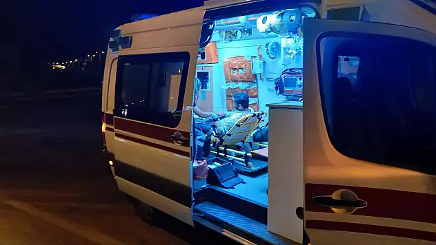 Motosiklet Sürücüsüne Çarpıp Kaçtı