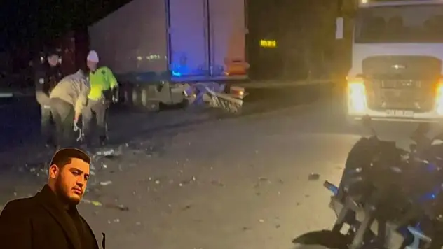 Motosiklet tıra çarptı: 1 ölü