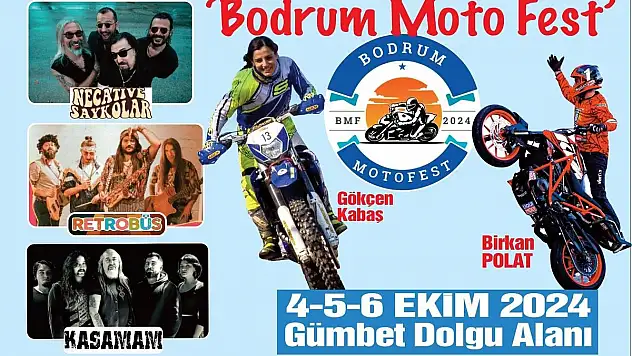 Motosiklet Tutkunları Bodrum'da Buluşuyor