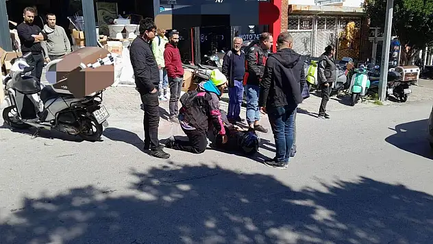 Motosiklet ve Otomobil Çarpıştı: 1 Kişi Yaralandı
