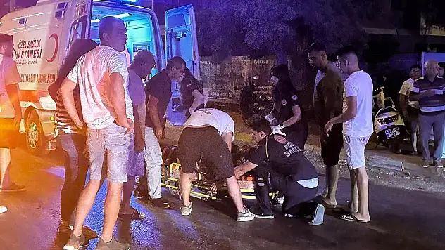 Motosikletler Kafa Kafaya Çarpıştı: 2 Yaralı