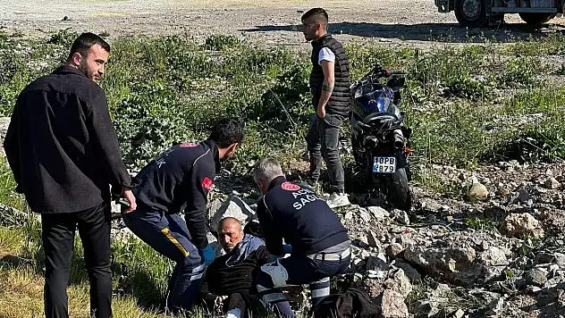 Motosikletlerin Çarpıştığı Kazada 2 Kişi Yaralandı