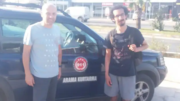 Muğla 911 Arama Kurtarma Ekipleri Kayıp Şahsı Sağ Salim Buldu