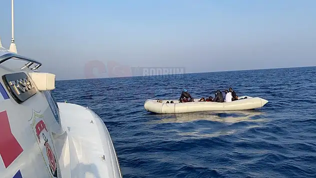 Muğla Açıklarında 14 Düzensiz Göçmen Kurtarılmıştır
