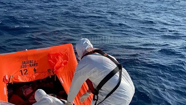 Muğla Açıklarında 16 Düzensiz Göçmen Kurtarılmıştır