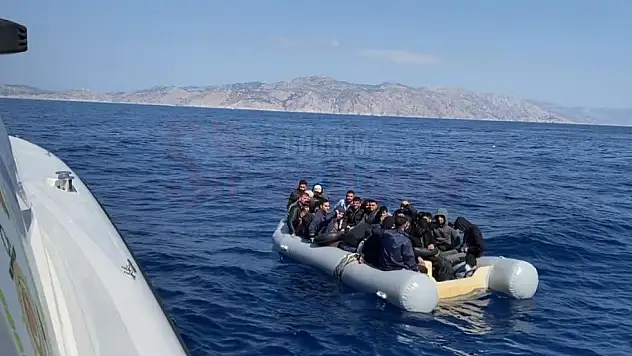 Muğla Açıklarında 2 günde 120 Düzensiz Göçmen Kurtarılmıştır