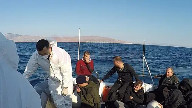 Muğla Açıklarında 31 Düzensiz Göçmen Kurtarılmıştır