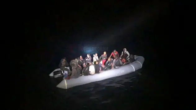 Muğla Açıklarında 32 Düzensiz Göçmen Kurtarılmıştır