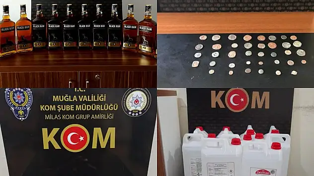 Muğla bölgesinde kaçakçılık