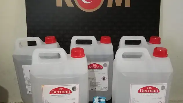 Muğla Bölgesinde Sahte Alkol ve Kaçakçılık operasyonu