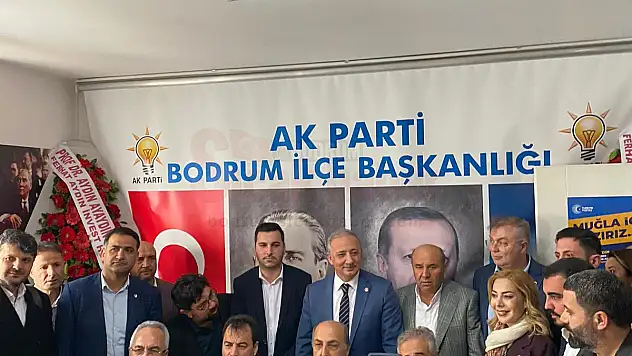 Muğla Büyükşehir Başkan Adayı Ayaydın Bodrum'da Ziyaretlerde Bulundu