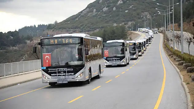 Muğla Büyükşehir Nüfusunun 236 Katı Yolcu Taşıdı