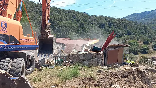 Muğla'da kaçak yapılaşmaya geçit yok denetimler artıyor yıkım kararları uygulanıyor