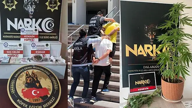 Muğla Genelinde 16 Günde 118 Uyuşturucu Operasyonu