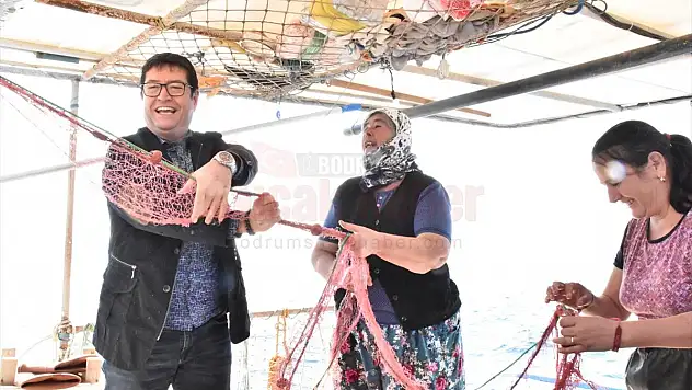 Muğla Tarım ve Orman Müdürü İl Müdürü Barış Saylak, çiftçilerle bir araya geldi