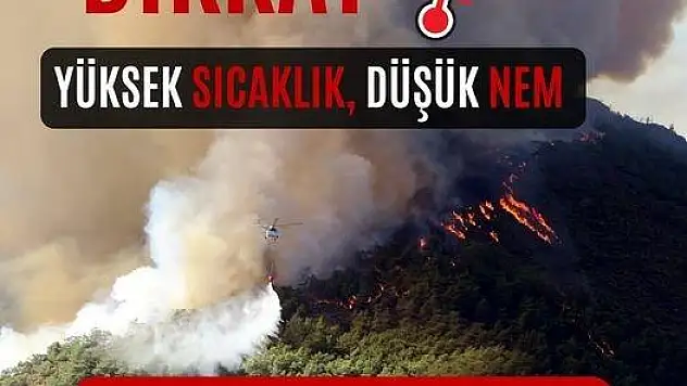 Muğla Valiliği'nden Orman Yangınlarına Karşı Uyarı