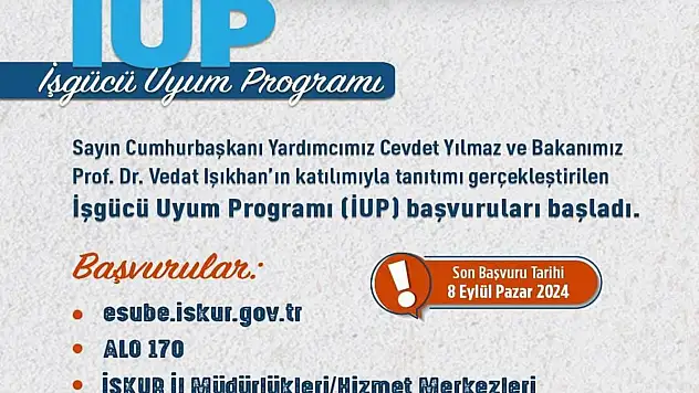 Muğla'da 1030 Kişilik 'İşgücü Uyum Programı' Başvuruları Başladı