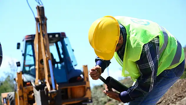 Muğla'da 395 kilometrelik alt yapı çalışması