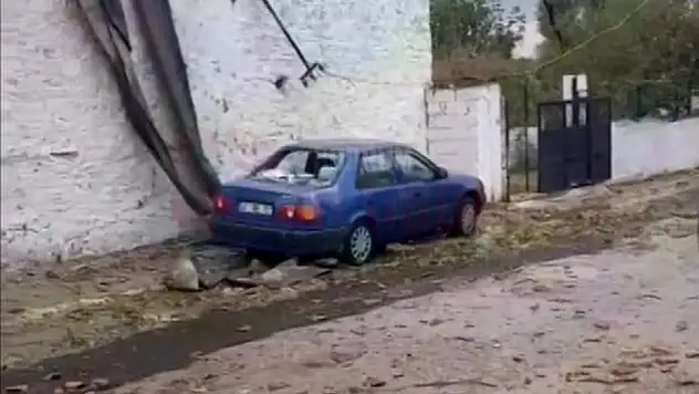 Muğla'da Dolu, Yağmur, Fırtına Sonrası Hortum