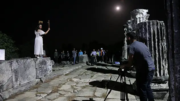 Muğla'da 'Stratonikeia' belgeselinin çekimleri başladı
