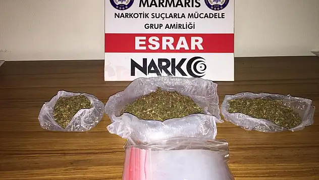 Muğla'da uyuşturucu operasyonunda yakalanan 2 şüpheli tutuklandı