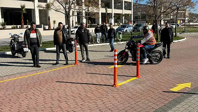 Muğla'da Yeni Yönetmelikle İlk Direksiyon Sınavı Yapıldı