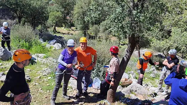 Muğlalı Dağcılar Yaz Dağcılık Temel Eğitimi Kampına Katıldı