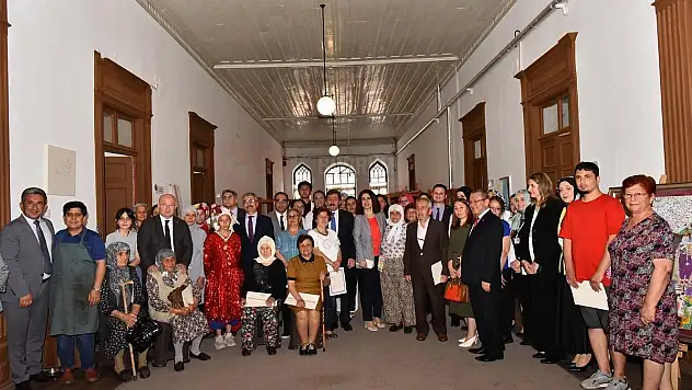 Nesilden Nesile El Sanatları Sergisi Açıldı