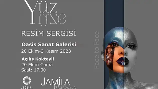 Oasis Bodrum, 'Yüz Yüze' Resim Sergisine Ev Sahipliği Yapıyor