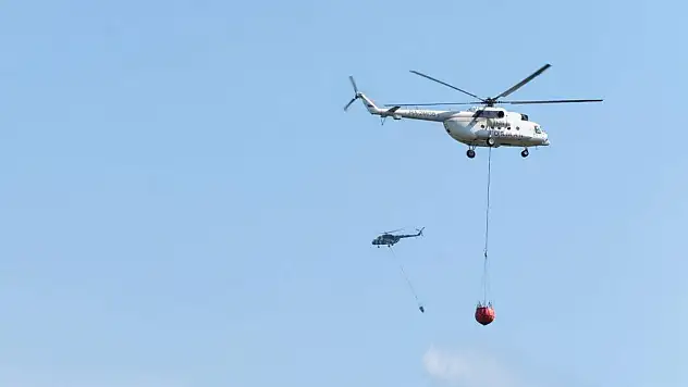 OGM'den orman yangınlarına 9 helikopterlik hava filosu