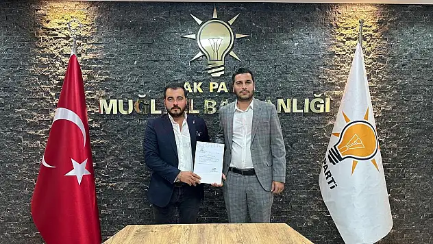 Okan Kalaman, Bodrum Ak Parti Gençlik Kolları Başkanı Oldu