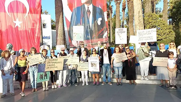 Öldürülen 3 Köpek İçin Basın Açıklamasında Bulundular