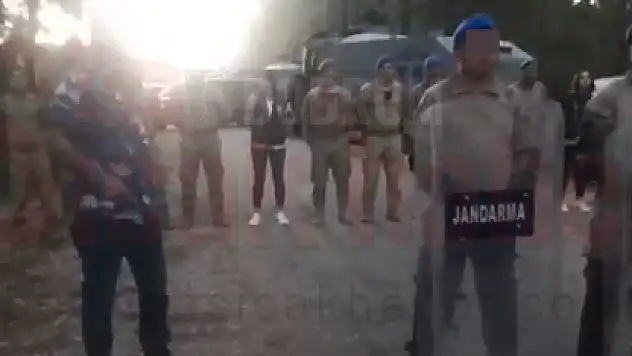 Orman Katliamına Asker Koruması