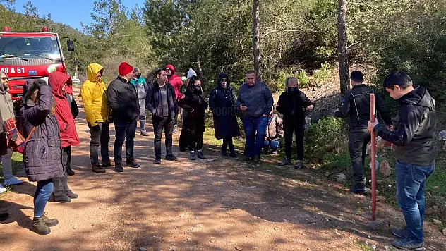 Orman Şefliği Görevlilerinden Bodrum Gönüllüleri Arama Kurtarma Ekibine Yangın Eğitimi