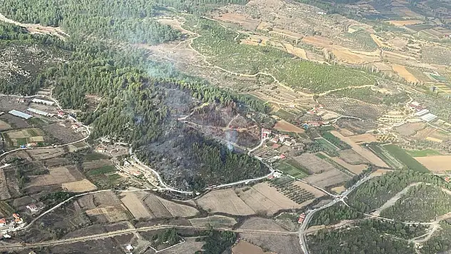 Orman Yangınında 4 Hektar Alan Zarar Gördü