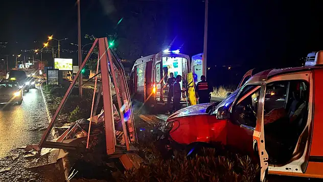 Orta Refuja Çıkıp Durabildi, 1 Yaralı