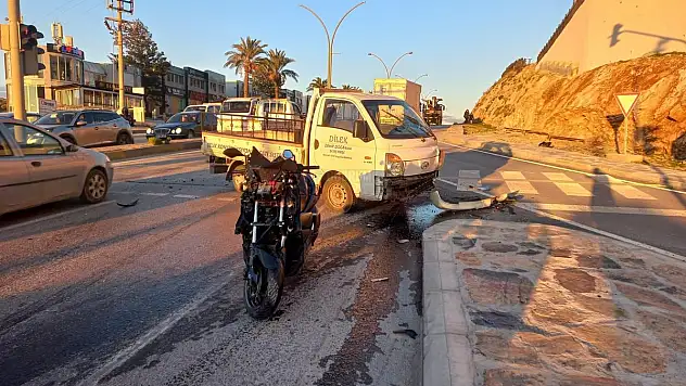 Ortakent'te Meydana Gelen Kazada 1 Kişi Yaralandı