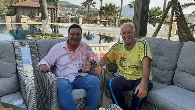 Osman Gökmen Fenerbahçe'nin Efsane Başkanı Ali Şen'i Evinde Ziyaret Etti