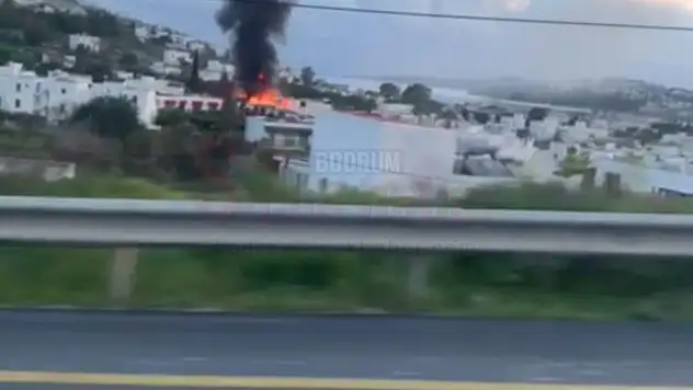 Otel Lojmanından Alevler Yükseldi!