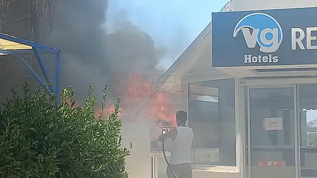 Otelde Çıkan Yangında Panik ve Korku Yaşandı
