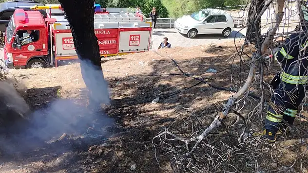 Otluk Alanda Çıkan Yangın Kontrol Altına Alındı