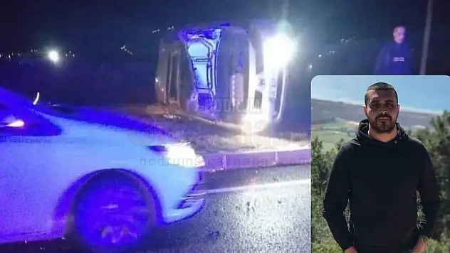 Otomobil Devrildi, 1 Kişi Öldü, 1 Kişi Yaralandı