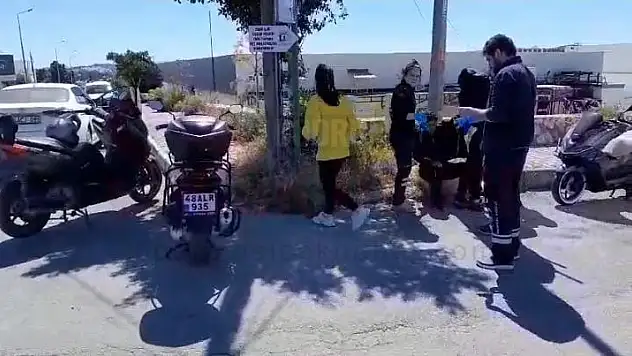 Otomobil ile Motosiklet Çarpıştı,1 Yaralı