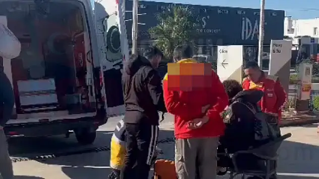 Otomobil ile Motosikletin Çarpıştığı  Kazada 1 Kişi Yaralandı